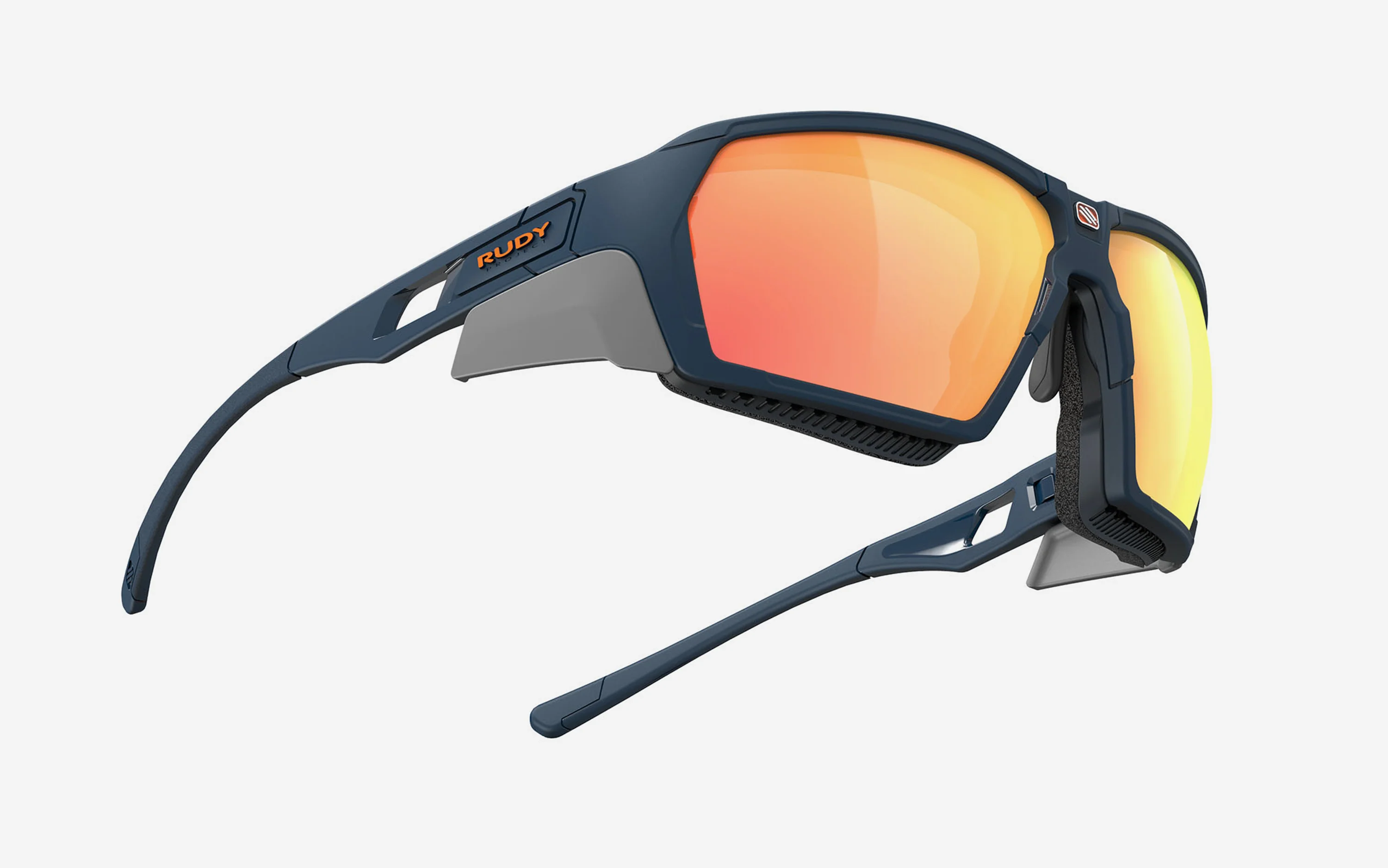Agent Q Blue Navy Matte - ML Orange - Image 3