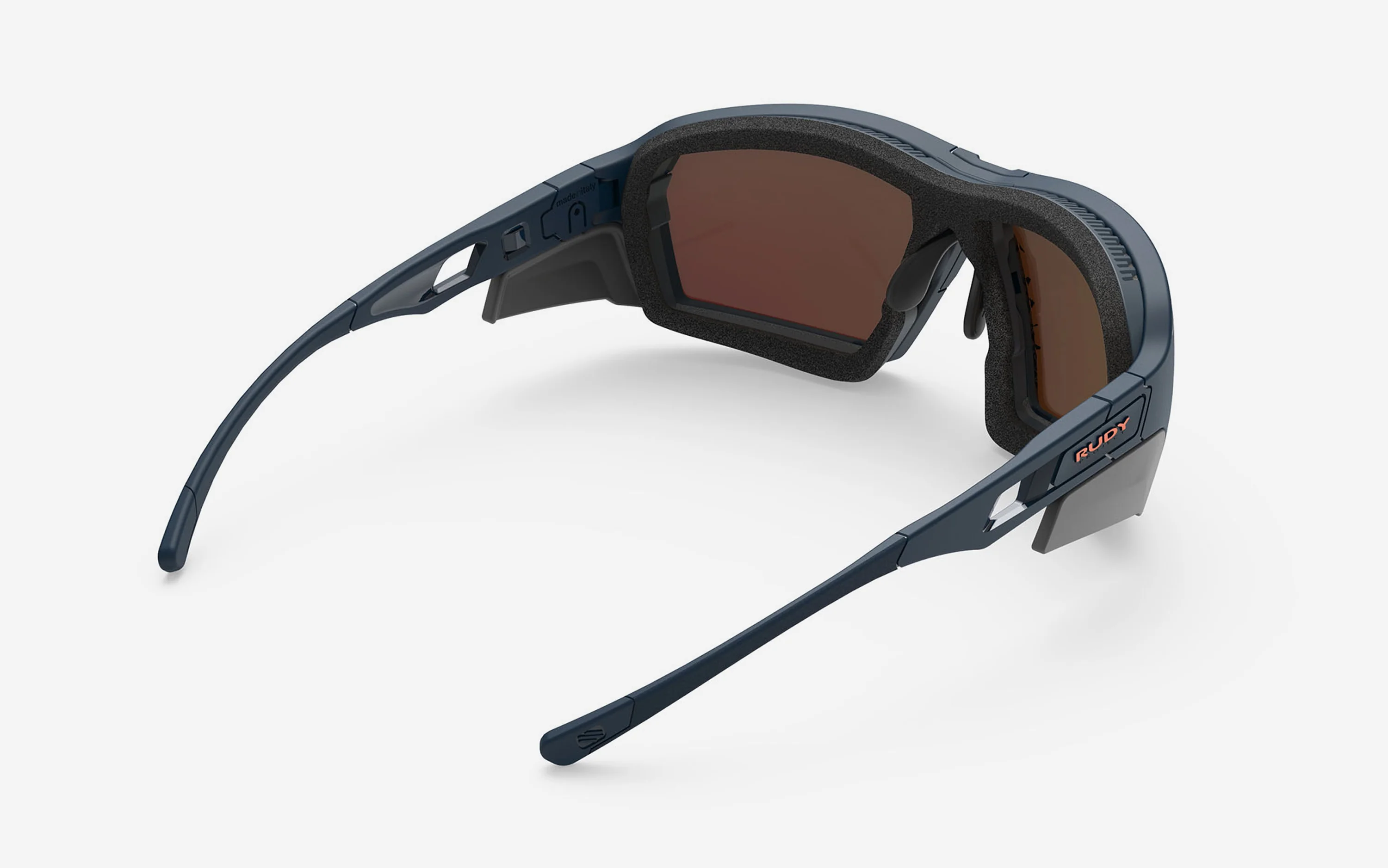 Agent Q Blue Navy Matte - ML Orange - Image 5