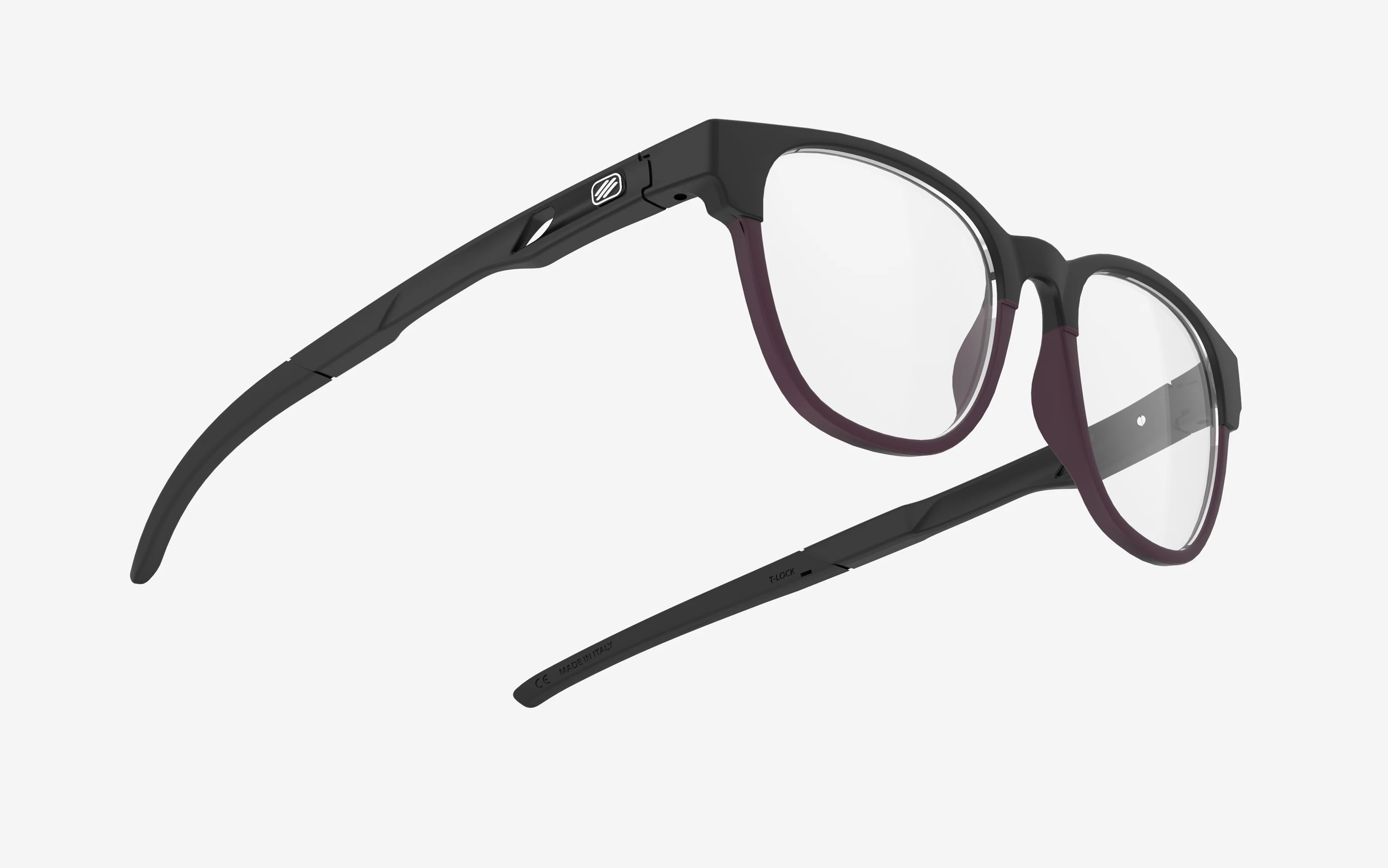 Iridis 65 Black/Cabernet Matte - Demo Lens - Image 3