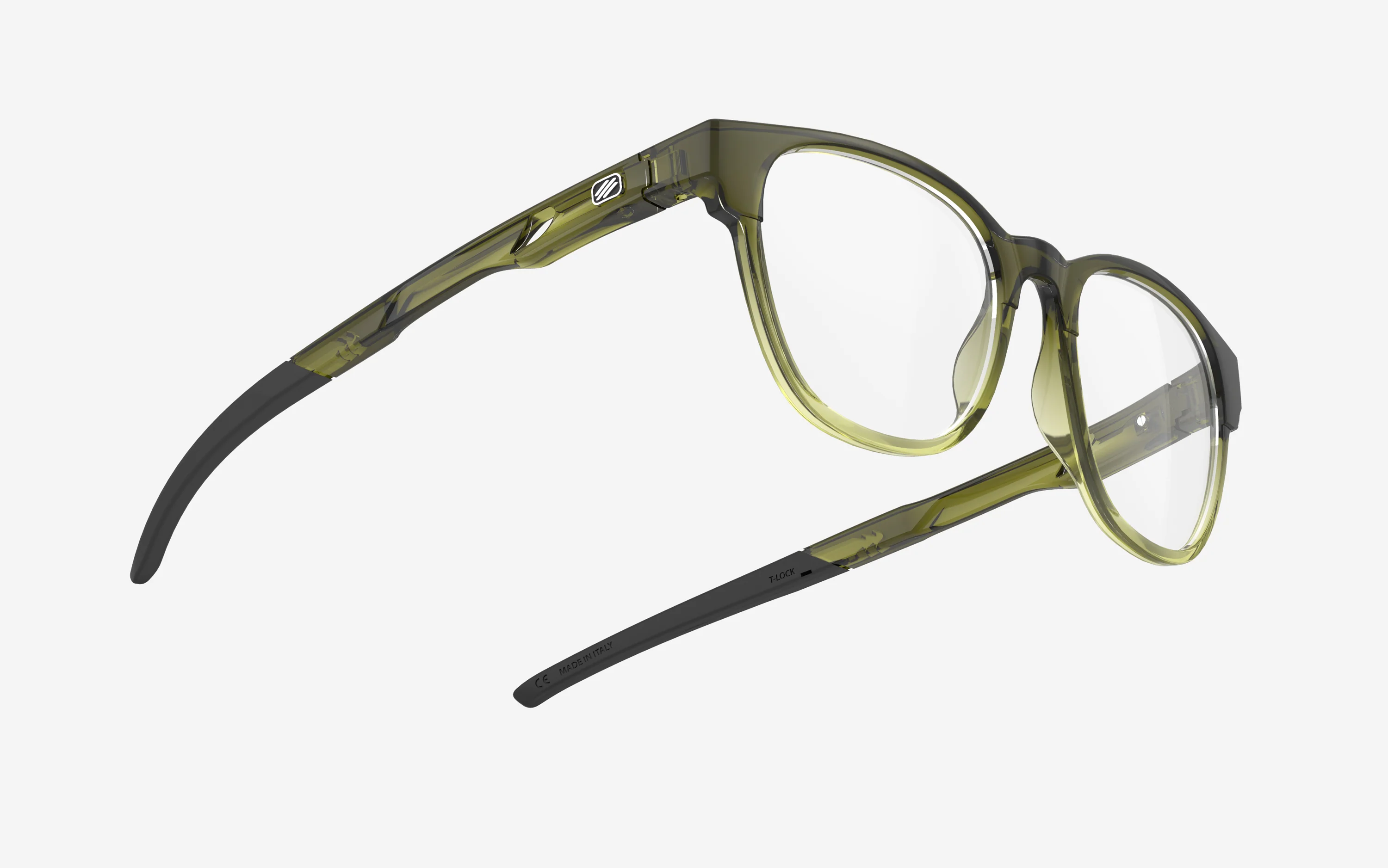 Iridis 65 Crystal Olive/Apple Gloss - Demo Lens - Image 3