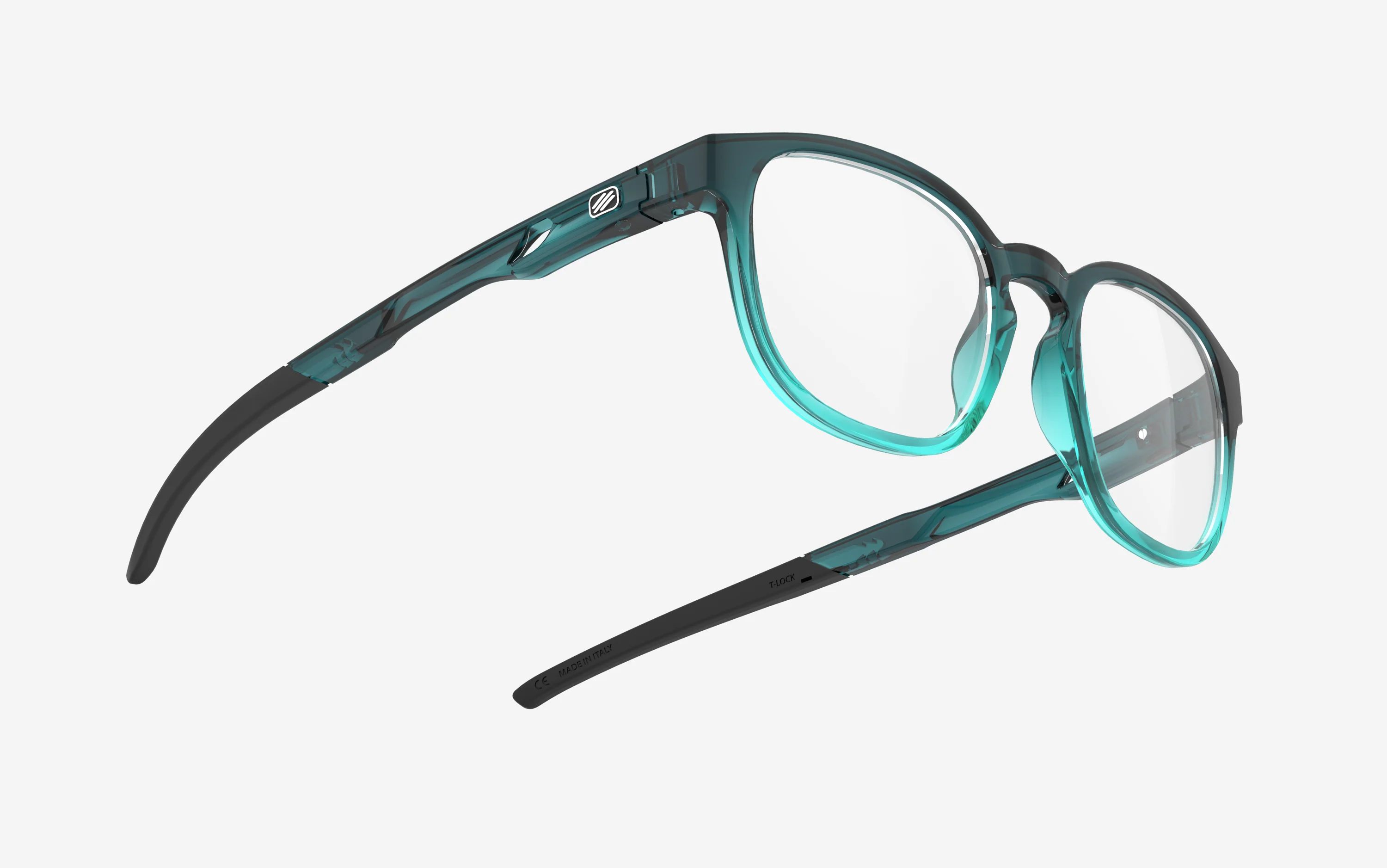 Iridis 66 Crystal Teal/Water Gloss - Demo Lens - Image 3